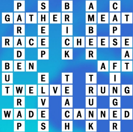 B-11 World Biggest Crossword Answer