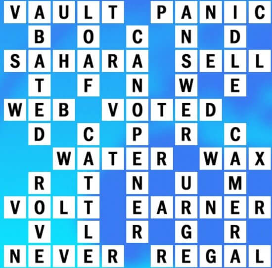 C-2 World Biggest Crossword Answer