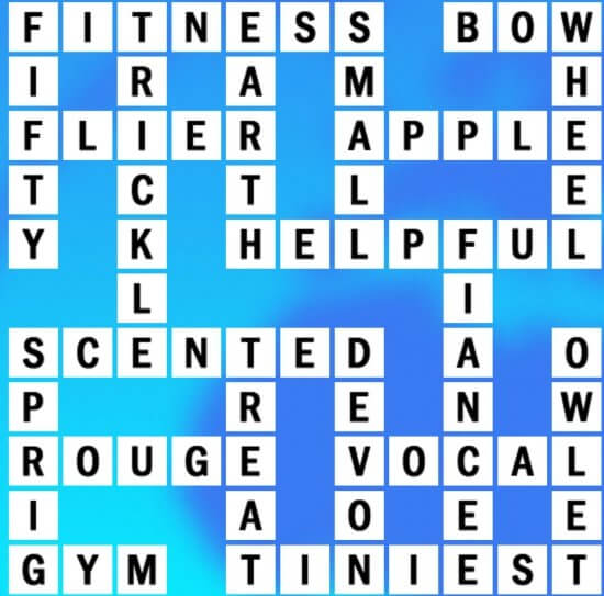 C-9 World Biggest Crossword Answer