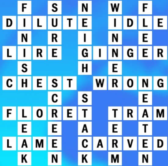 Grid F 9 Answers Solve World Biggest Crossword Puzzle Now