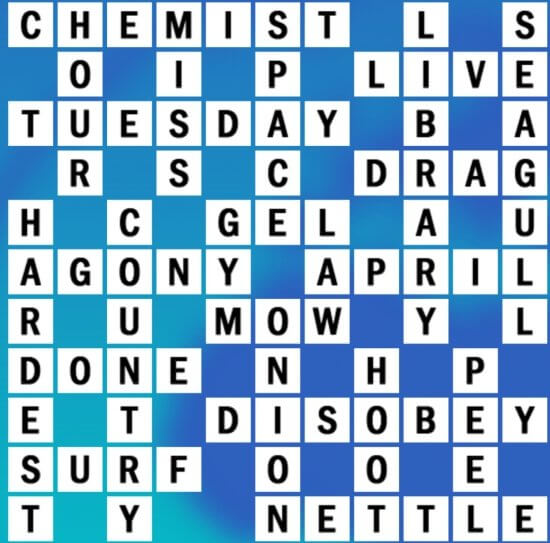 H-13 World Biggest Crossword Answer