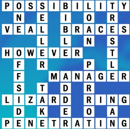 H-18 World Biggest Crossword Answer