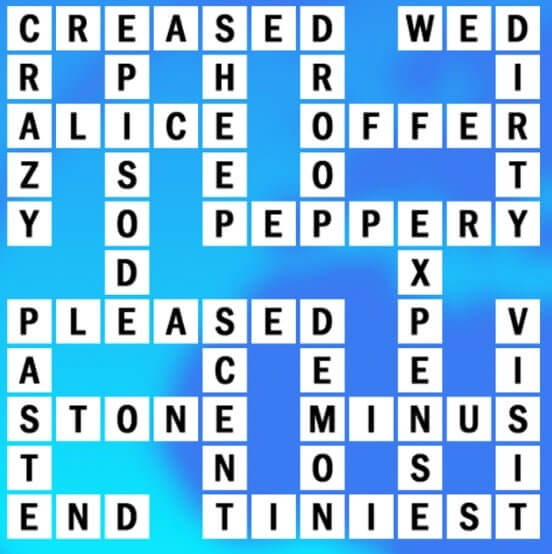 Pips And Pits Crossword