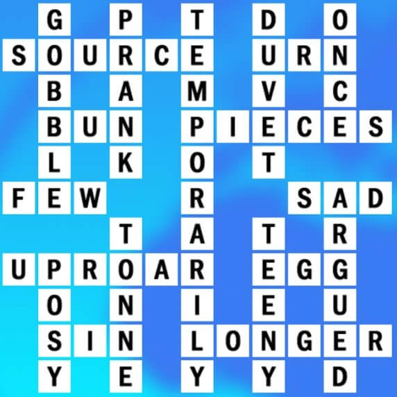 Grid A-6 Answers - Solve World Biggest Crossword Puzzle Now