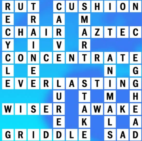 L-17 World Biggest Crossword Answer