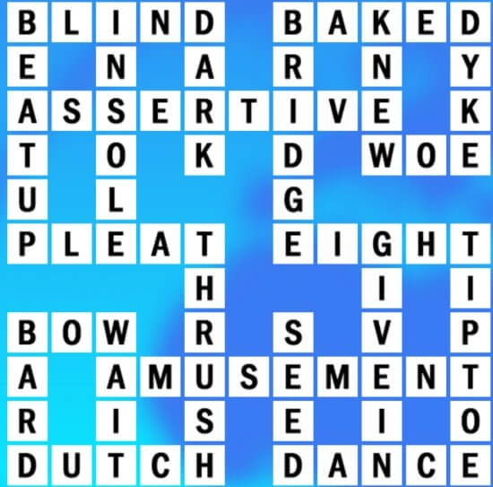 L-8 World Biggest Crossword Answer