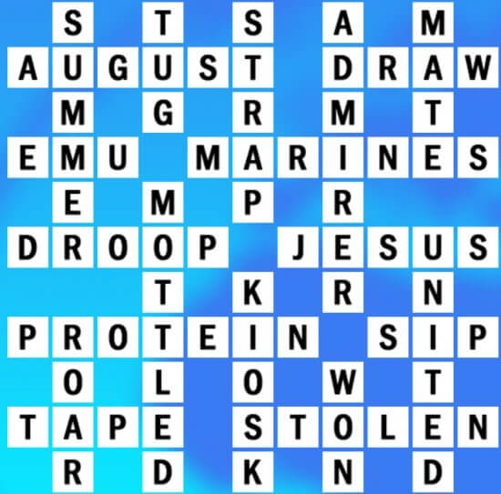 Grid M 12 Answers World #39 s Biggest Crossword