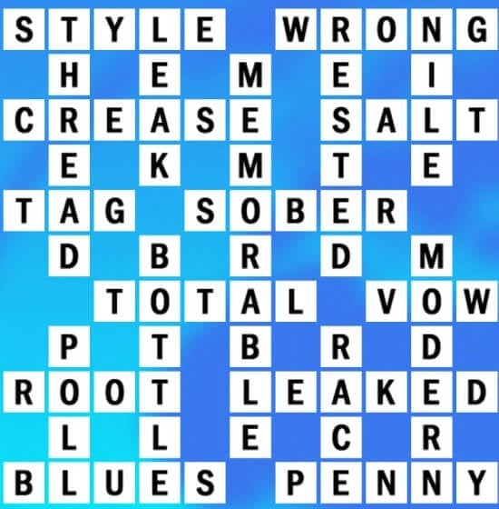 Grid N 10 Answers World #39 s Biggest Crossword