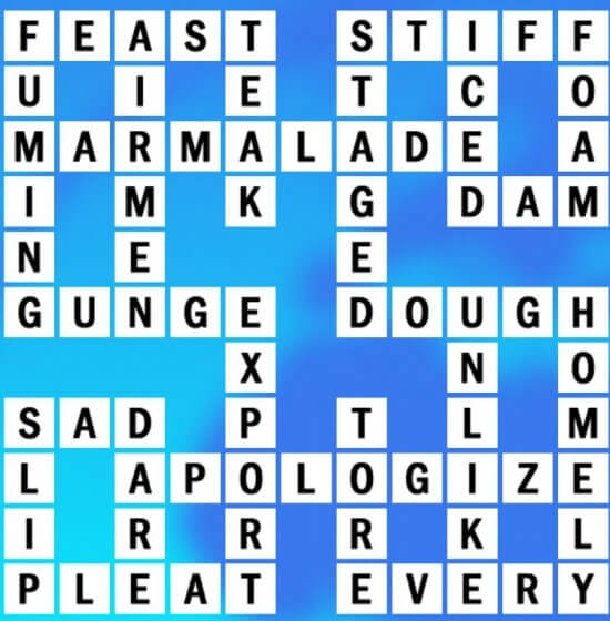 crossword biggest answers answer