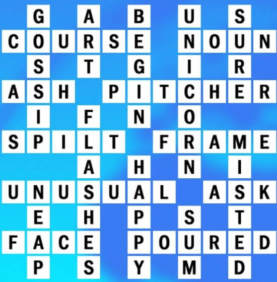 Grid O 12 Answers World #39 s Biggest Crossword