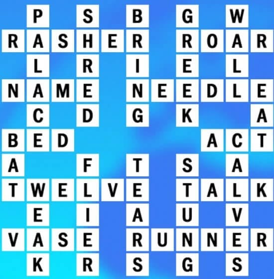 O-14 World Biggest Crossword Answer