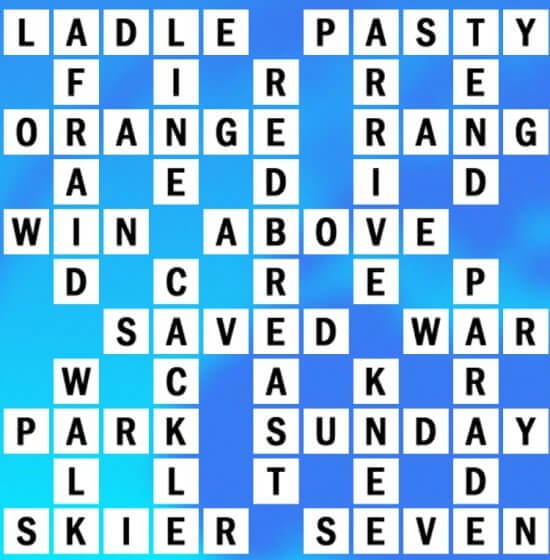 P-13 World Biggest Crossword Answer