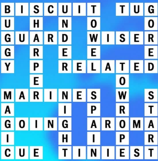 P-14 World Biggest Crossword Answer