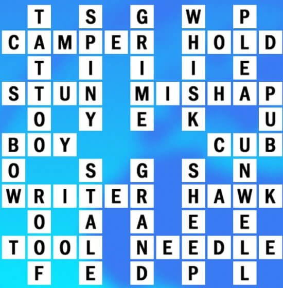 P-2 World Biggest Crossword Answer
