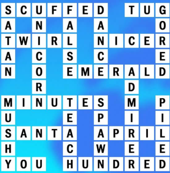 Q-14 World Biggest Crossword Answer