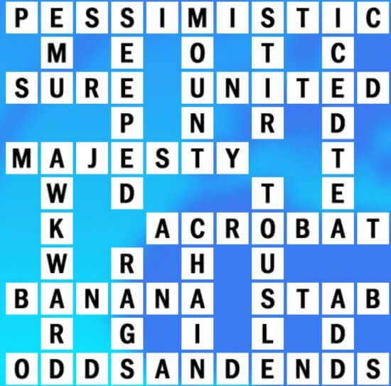 R-7 World Biggest Crossword Answer
