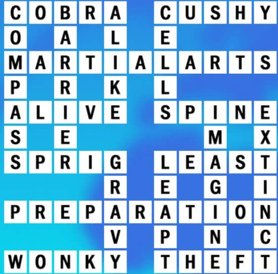 S-2 World Biggest Crossword Answer